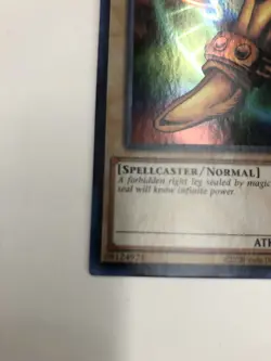 Right Leg of the Forbidden One LOB-EN120 Legend of Blue Eyes White Dragon... - Image 2