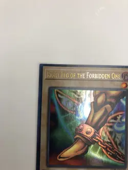 Right Leg of the Forbidden One LOB-EN120 Legend of Blue Eyes White Dragon... - Image 5