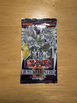 Yugioh Elemental Energy 1ST EDITION Factory Sealed Booster Pack English Edition - Image 1