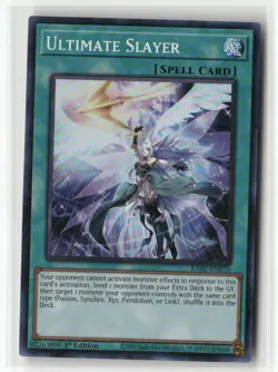 #RA02-EN070 - Ultimate Slayer - Super Rare,1ST Ed,WB1 - Image 1