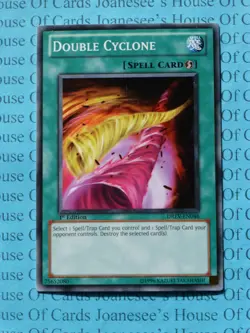 DREV-EN046 Double Cyclone Yu-Gi-Oh Card 1st Edition New - Image 1