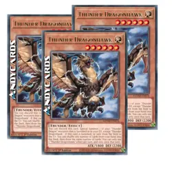THUNDER DRAGONHAWK 3x (Falcodrago Del Tuono) • Rara • MZTM EN076 • 1Ed • Yugioh! - Image 1