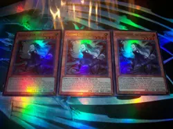 3x Guiding Quem, the Virtuous 1st Edition Ultra Rare CH01-EN006 Yu-Gi-Oh! - Image 1
