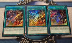 *** 3X BRANDED FUSION 3X *** 1ST EDITION SECRET RARE PLAYSET BLTR-EN111 YUGIOH! - Image 1