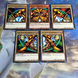 YUGIOH TCG! COMPLETE 5 Card Exodia the Forbidden One Set LDK2 Common NM - Image 2