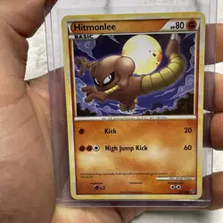 Hitmonlee - 52/90 - 2010 Pokemon Undaunted - Non Holo Common - NM-MT Card TCG - Image 1