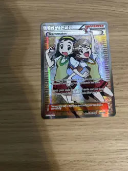 Pokemon TCG Teammates Full Art Holo Trainer XY Primal Clash 160/160 Card 2015 - Image 1