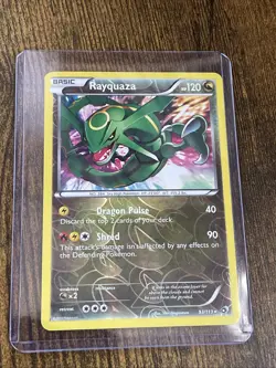Rayquaza Legendary Treasures Reverse Holo Rare Pokemon TCG Card - Image 1