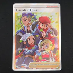 Pokemon TCG Card Friends in Hisui 148/159 Crown Zenith Ultra Rare Full Art - NM - Image 1
