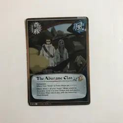 The Aburame Clan Rare 1st Edition Foil Mission card M-878 Naruto ccg tcg - Image 1