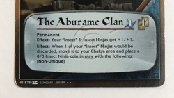 The Aburame Clan Rare 1st Edition Foil Mission card M-878 Naruto ccg tcg - Image 3