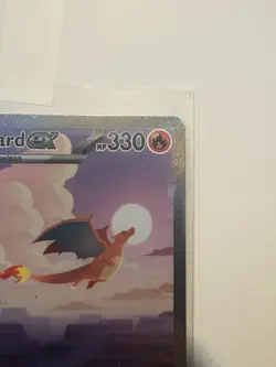 Pokemon TCG Charizard EX Card 199/165 Sir Scarlet & Violet 151 English NM - Image 2