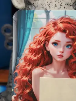 1/1 Only 1 Made Merida Princess Brave Disney Topless Spicy Lonestar Customs Card - Image 2