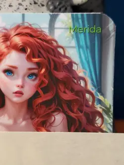 1/1 Only 1 Made Merida Princess Brave Disney Topless Spicy Lonestar Customs Card - Image 3