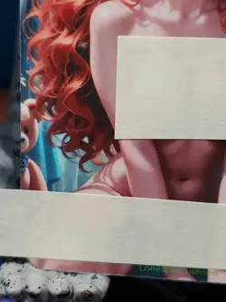 1/1 Only 1 Made Merida Princess Brave Disney Topless Spicy Lonestar Customs Card - Image 5