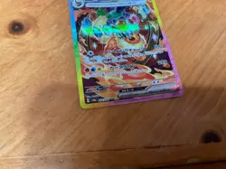 Pokemon Card Flareon ex SAR 202/187 Terastal Festival ex sv8a Japanese - Image 2