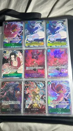 One Piece tcg Card Game 100 Cards Collection Mixed Lot w/ 10 FOILS Included - Image 2