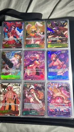 One Piece tcg Card Game 100 Cards Collection Mixed Lot w/ 10 FOILS Included - Image 3