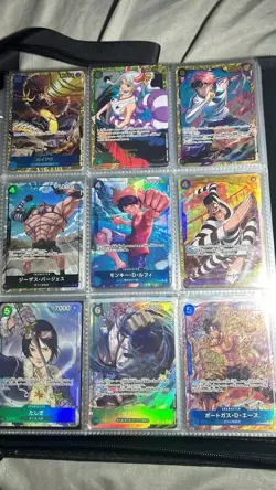 One Piece tcg Card Game 100 Cards Collection Mixed Lot w/ 10 FOILS Included - Image 4