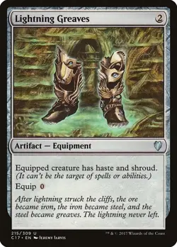 Lightning Greaves x1 NM - Commander 2017 (C17) #215 - Magic the Gathering - Image 1