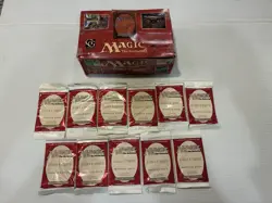 1994 Magic the Gathering Fallen Empires Booster 11 Packs Factory Sealed MTG - Image 1
