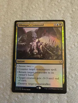 Silumgar's Command Dragons of Tarkir Foil NM - Image 1