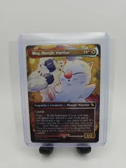 Mog, Moogle Warrior (Borderless) (Chocobo Track Foil) Final Fantasy Magic - 0476 - Image 1