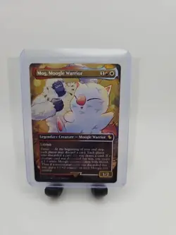 Mog, Moogle Warrior (Borderless) (Chocobo Track Foil) Final Fantasy Magic - 0476 - Image 3