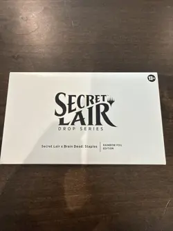 Secret Lair x Brain Dead: Staples ~ Rainbow FOIL ~ Sealed! - Image 1