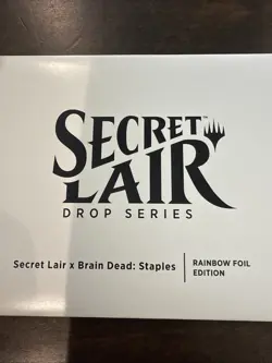 Secret Lair x Brain Dead: Staples ~ Rainbow FOIL ~ Sealed! - Image 2