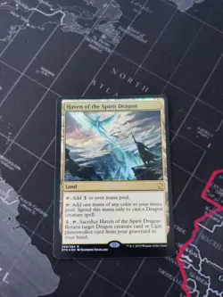 FOIL Haven of the Spirit Dragon x1 - Dragons of Tarkir - MP - MTG - Image 1