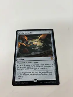 MTG Magic Gathering Avatar White Lotus Tile #0262 Fresh Pull From Pack - Image 1