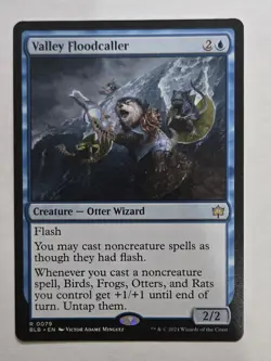 Valley Floodcaller Bloomburrow Regular - Image 1