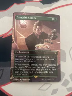 Campsite Cuisine (Borderless) Commander: Final Fantasy Foil - Image 1