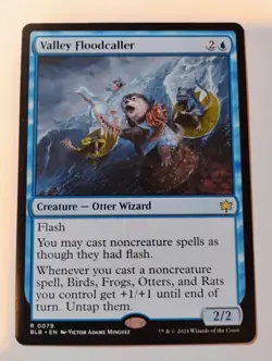Valley Floodcaller #79 (NM) Bloomburrow BLB Magic MTG - Image 1