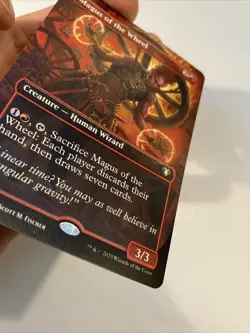 MTG Magus of the Wheel *BORDERLESS* Commander Masters 0643 Pack Fresh - Image 3