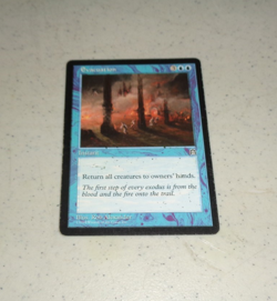 ~1x Evacuation x1 ~HP~ Stronghold Magic the Gathering MtG~ - Image 1