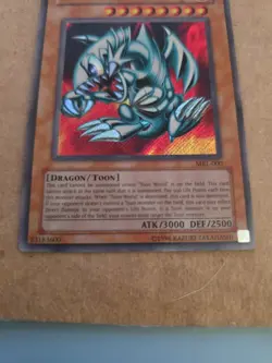 Yu-Gi-Oh Blue-Eyes Toon Dragon MRL-000 Secret Rare Original Print - Image 3