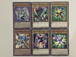 Yugioh Valkyrion the Magna Warrior Set Alpha Beta Delta Gamma - Plus Free Holo - Image 1