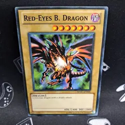 Red-Eyes B. Dragon SDDC-EN005 Unlimited NM Near Mint Yu-Gi-Oh! Card - Image 1