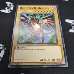 Red-Eyes B. Dragon SDDC-EN005 Unlimited NM Near Mint Yu-Gi-Oh! Card - Image 3