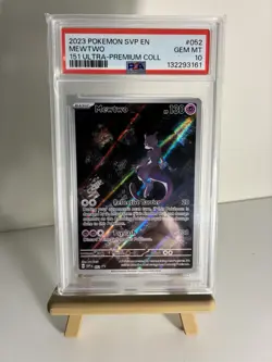 Pokemon Card Mewtwo SVP 052 Scarlet & Violet 151 UPC Promo PSA 10 Gem Mint - Image 1