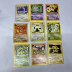 Vintage WOTC Pokemon Card Rare Lot - Fossil, Jungle, Neo Revelation 1999 MP/HP - Image 1