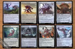 Set of 8 Eldrazi Rare & Uncommon Cards *NM* (Magic MTG) Artisan of Kozilek - Image 1