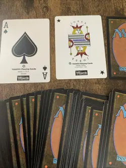 MTG Magic The Gathering Deck Of Poker Playing Cards 52 And 2 Jokers Magic Back - Image 2