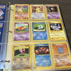 Pokemon Collection Binder Vintage Lot of Cards Holo Rare WoTC Charmander Etc - Image 4