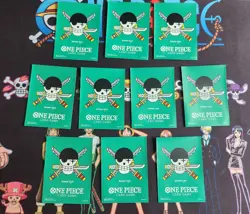 ONE PIECE TCG Official Card Sleeves Zoro Jolly Roger Limited PACK OF 10 UNUSED - Image 1