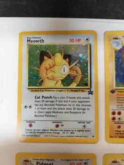 Pokemon 9 Card 1st Edition Halo Lot PLAYED - Image 2