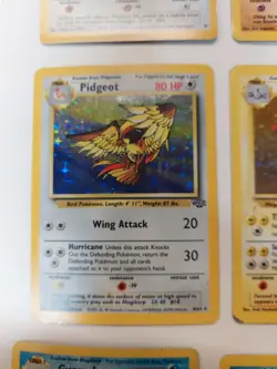 Pokemon 9 Card 1st Edition Halo Lot PLAYED - Image 5