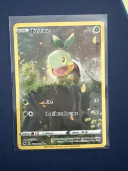 Pokemon TCG Turtwig Crown Zenith: Galarian Gallery Holo Rare Card GG31/GG70 LP - Image 3